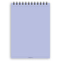 A5 plain paper notepad | Spiral desk pad | Coloured and white paper