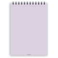 A5 plain paper notepad | Spiral desk pad | Coloured and white paper