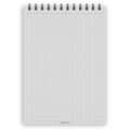 A5 dotted paper notepad | Spiral desk pad | Coloured and white paper