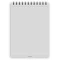 A5 plain paper notepad | Spiral desk pad | Coloured and white paper