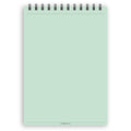 A5 plain paper notepad | Spiral desk pad | Coloured and white paper