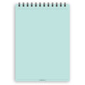 A5 plain paper notepad | Spiral desk pad | Coloured and white paper