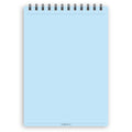 A5 plain paper notepad | Spiral desk pad | Coloured and white paper