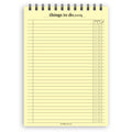 A5 things to do priority notepad | Spiral desk pad | Coloured and white paper