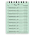 A5 spending tracker notepad | Spiral desk pad | Coloured and white paper